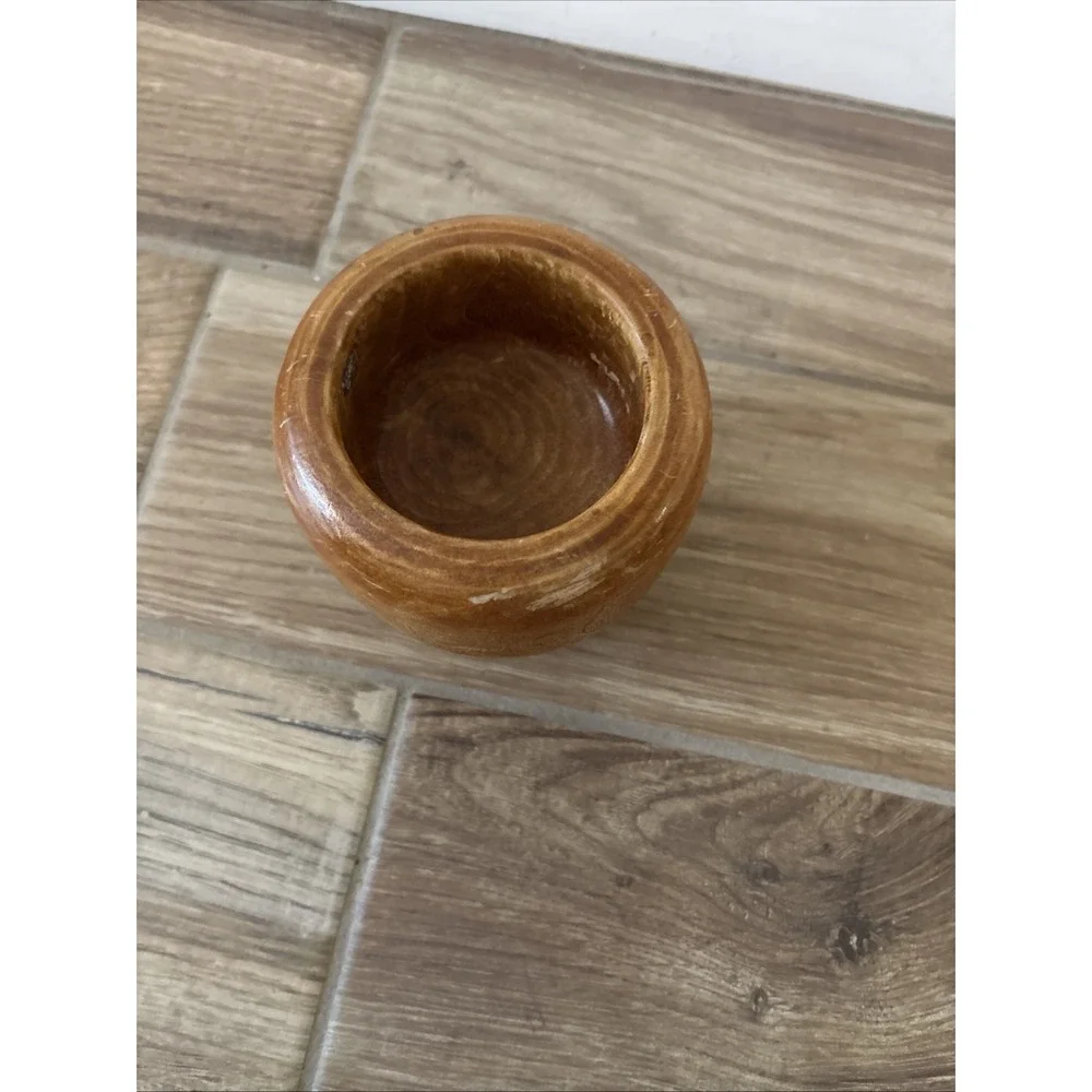 Vintage Wooden Mortar 5